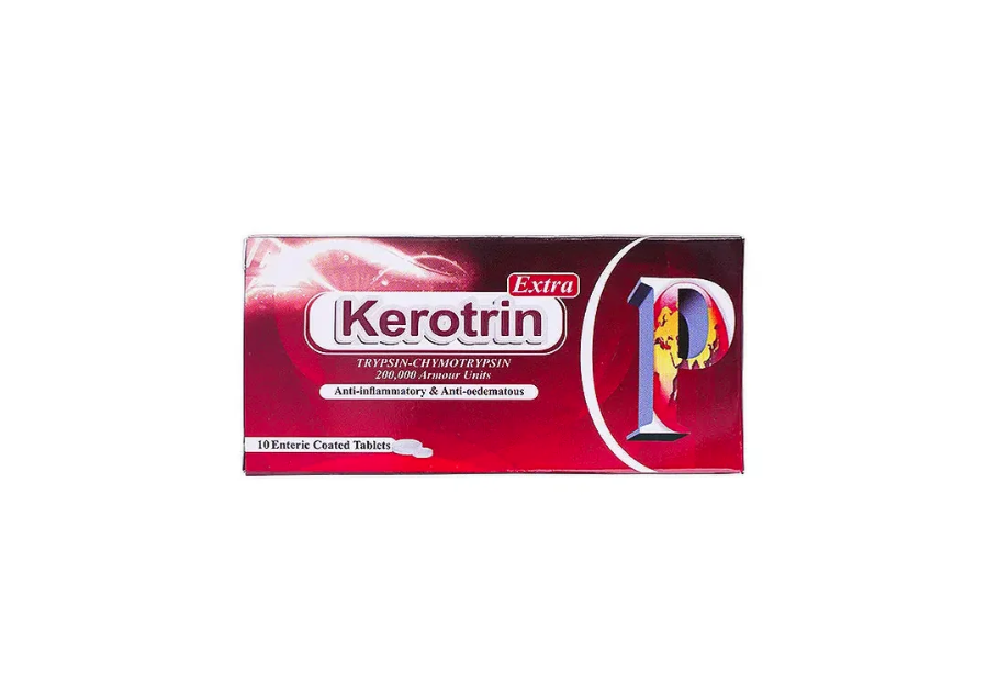 Kerotrin Extra 200,000 AU 10 Tablets